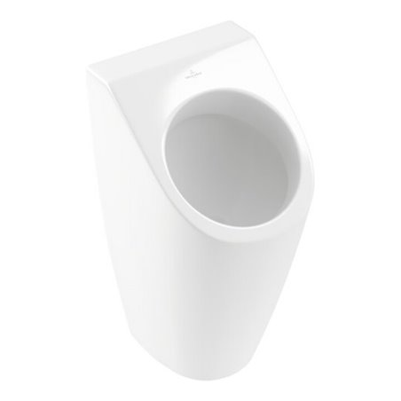 V&B Absaug-Urinal Architectura we C+, vorne rund, Zu-/Ablauf verdeckt