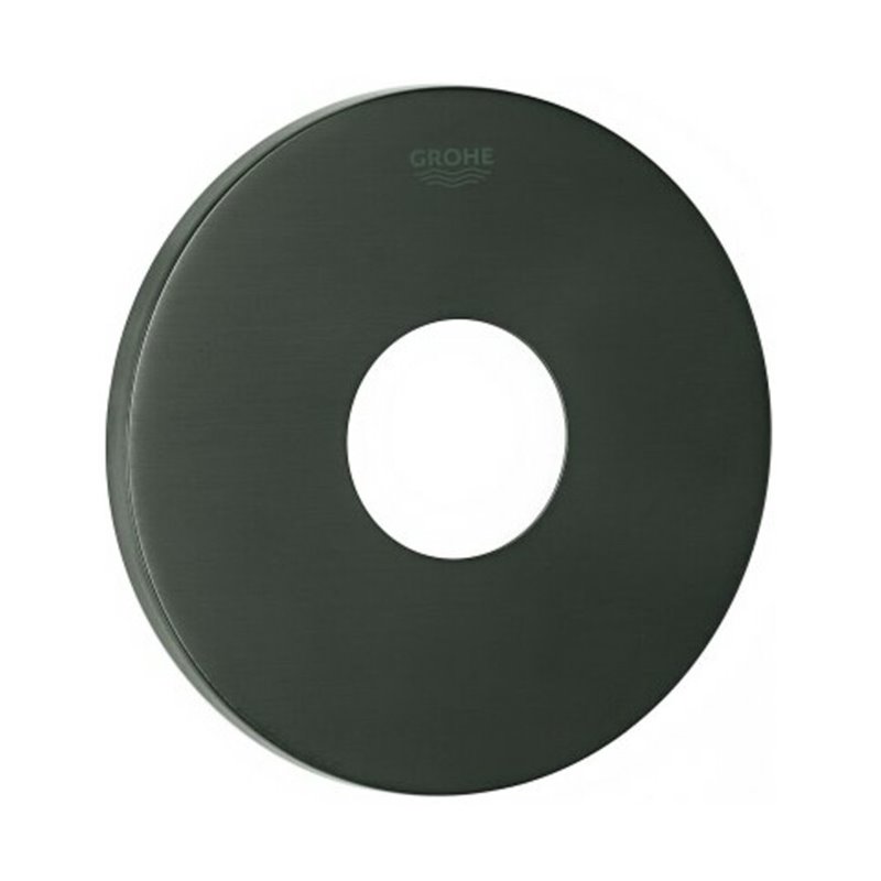 Grohe Rosette 48428 rund für EHM-FMS hard graphite gebürstet