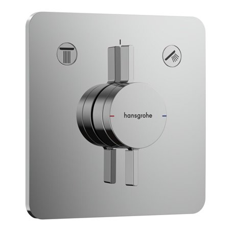 hansgrohe Mischer DuoTurn Q UP, für 2 Verbraucher, chrom