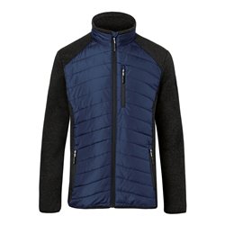 Kübler Hybridjacke dunkelblau/dunkelgrau Form 1342