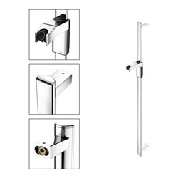 Keuco Brausestange AXESS 1000mm, verchromt