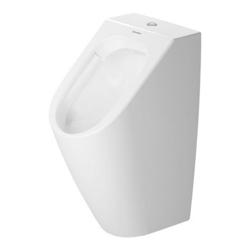 Duravit Absaug-Urinal Me by Starck 30x35cm, Zul. v ob, riml., we Hyg Glaze