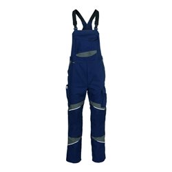 Kübler Latzhose ACTIVIQ cotton+ dunkelblau/anthrazit Form 3450