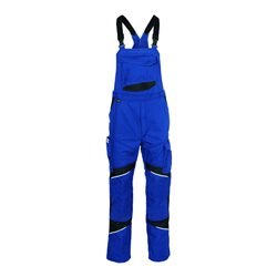Kübler Latzhose ACTIVIQ cotton+ kbl.blau/schwarz Form 3450
