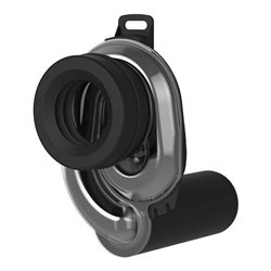 Duravit Absaugesiphon Me by Starck 230x110mm, d 50mm, Abgang waagerecht