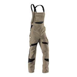 Kübler Latzhose ACTIVIQ PSA 2 sandbraun/schwarz Form 3250