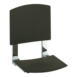 Keuco Klappsitz Plan Care AL si-el/lichtgrau, Wd., m Rückenl.