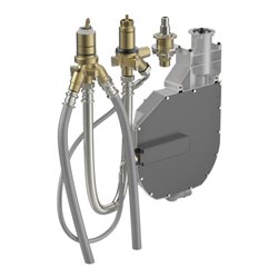 Hansa Grundkörper 4-Loch-Wannenrand-Armatur, chrom