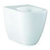 Grohe Stand-WC, Tiefspüler Essence Keramik spülrandlos, Abgang universal, alpinweiß