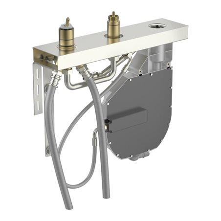 Hansa Grundkörper HANSACOMPACT 3-Loch-Fliesenrand-Armatur, chrom