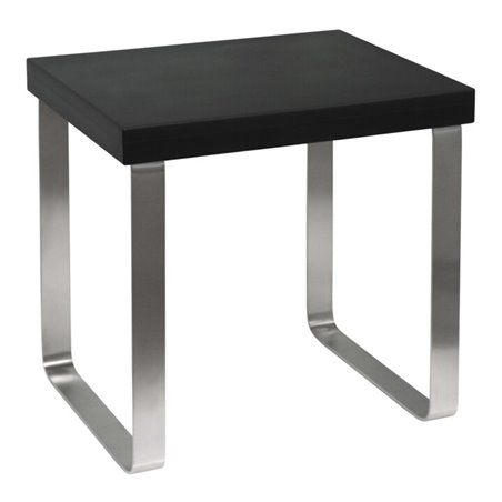 Hoesch Hocker m PU Auflage, für Dampfkabine, Edelstahl