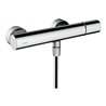 hansgrohe Brause-Einhebelmischer Axor Uno AP, mit Zerogriff, brushed nickel