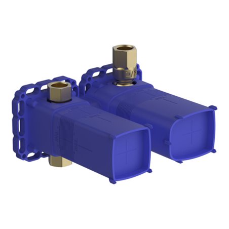 Hansa UP-Einbaukörper HANSAMATRIX f THM-Batt., m 2-W.-Umstg. u Verbrühsch.