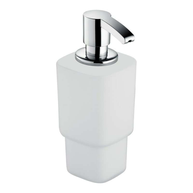 Keuco Schaumspender Elegance neu Opalglas mattiert, lose, zu Tischmodell