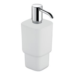 Keuco Lotionsspender Elegance neu Opalglas mattiert, lose, zu Tischmodell