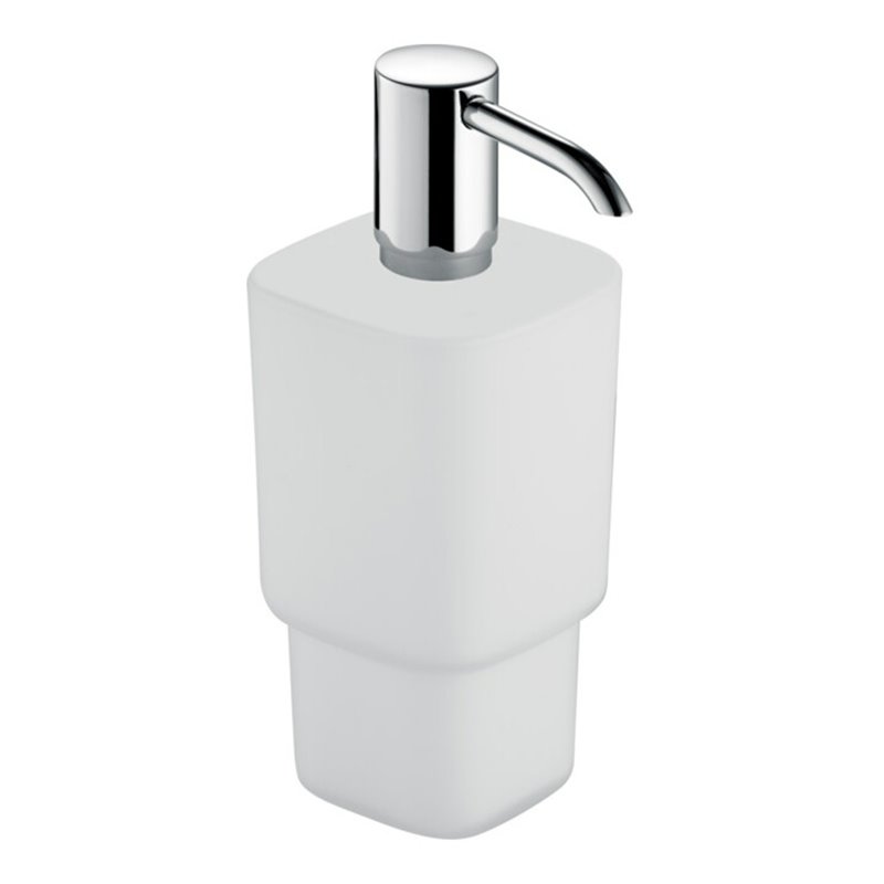 Keuco Lotionsspender Elegance neu Opalglas mattiert, lose, zu Tischmodell