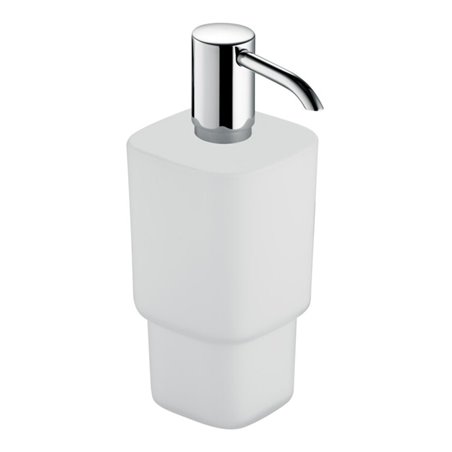 Keuco Lotionsspender Elegance neu Opalglas mattiert, lose, zu Tischmodell