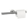 hansgrohe Toilettenpapierhalter Logis Uni. doppelt, Wandmontage, Messing, chrom