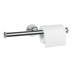 hansgrohe Toilettenpapierhalter Logis Uni. doppelt, Wandmontage, Messing, chrom