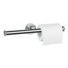 hansgrohe Toilettenpapierhalter Logis Uni. doppelt, Wandmontage, Messing, chrom