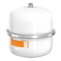 Flamco Ausdehnungsgefäß FLEXCON SOLAR 12 l, 8 b, R 3/4, Vordruck 2,5 bar, weiß