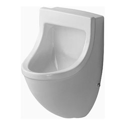 Duravit Absaug-Urinal Starck 3 33x35cm, Zul. v hi., Zul. v hinten, weiß
