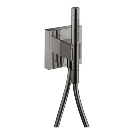 hansgrohe Portereinh Axor Starck Organic m Stabhandbrause 2jet, Schl, 120x120mm, po bla vc