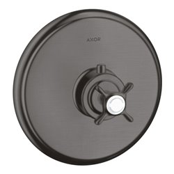 hansgrohe Fertigset Axor Montreux HF UP-THM, m Kreuz, brushed black chrome