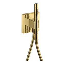 hansgrohe Portereinh Axor Starck Organic m Stabhandbrause 2jet, Schl, 120x120mm, po g opt