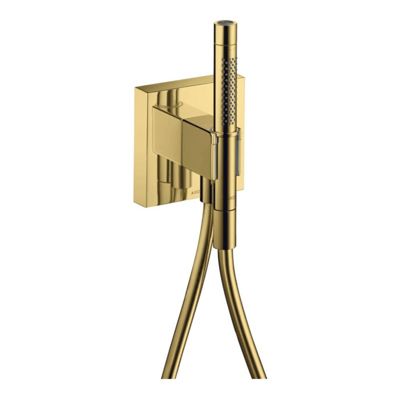 hansgrohe Portereinh Axor Starck Organic m Stabhandbrause 2jet, Schl, 120x120mm, po g opt