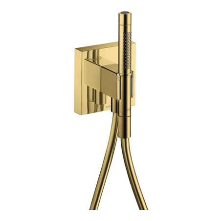 hansgrohe Portereinh Axor Starck Organic m Stabhandbrause 2jet, Schl, 120x120mm, po g opt