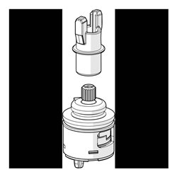 Hansa Kartusche mit Keramikscheiben