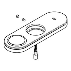 Grohe Bedienpaneel 45989 velvet black