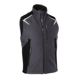 Kübler Softshell Weste BODYFORCE anthrazit/schwarz Form 7125