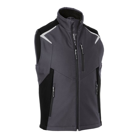 Kübler Softshell Weste BODYFORCE anthrazit/schwarz Form 7125