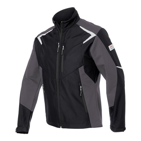 Kübler Softshell Jacke BODYFORCE schwarz/anthrazit Form 1425