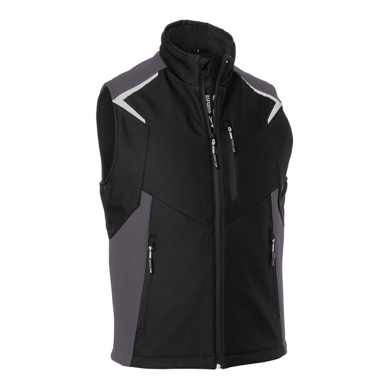 Kübler Softshell Weste BODYFORCE schwarz/anthrazit Form 7125