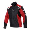 Kübler Softshell Jacke BODYFORCE schwarz/mittelrot Form 1425