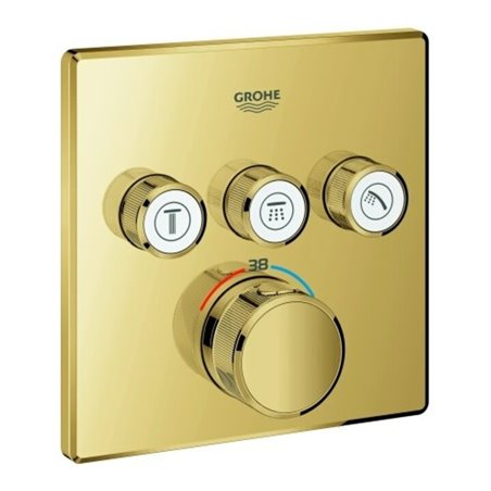 Grohe Fertigset Grohtherm Smartcontrol UP-THM, 3 Absperrventil, eck., C sunrise