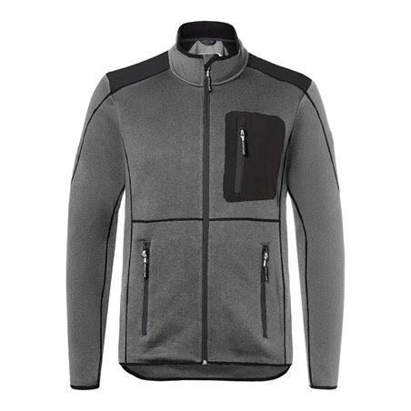 Kübler Strickjacke anthrazit/schwarz Form 1443