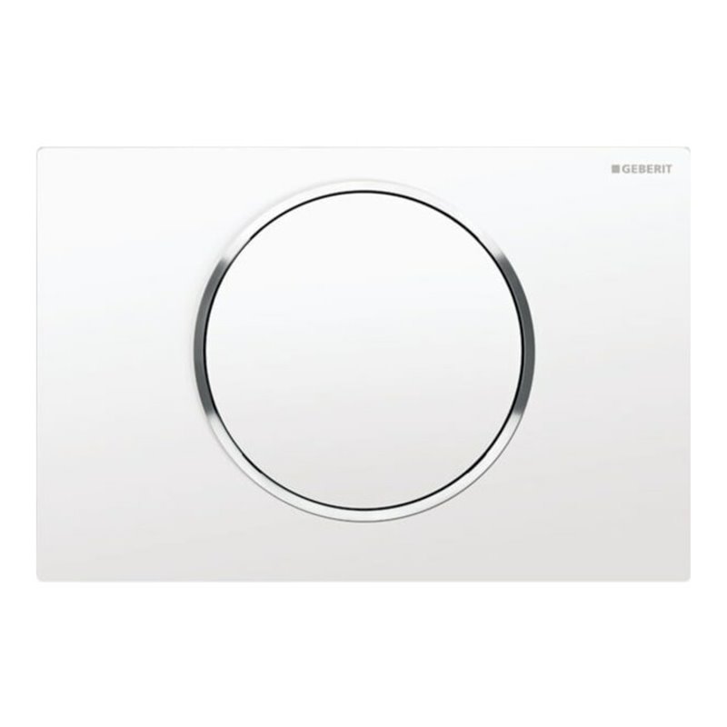 Geberit Betätigungsplatte Sigma10 Pl/T w, Rg vc, KS, f Spül-Stopp-Spül.