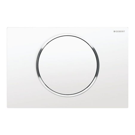 Geberit Betätigungsplatte Sigma10 Pl/T w, Rg vc, KS, f Spül-Stopp-Spül.