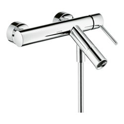 hansgrohe Wannen-Einhebelmischer Axor Starck AP, Ausl. 200mm, mit Pin-Griff, chrom