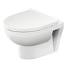 Duravit Wand-WC, Tiefspüler No. 1 Compact 36,5x48cm, 4,5 l, Rimless, weiß