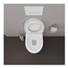 Duravit Wand-WC, Tiefspüler No. 1 Compact 36,5x48cm, 4,5 l, Rimless, weiß