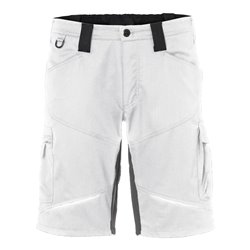 Kübler Stretchshorts ACTIVIQ weiß/anthrazit Form 2950