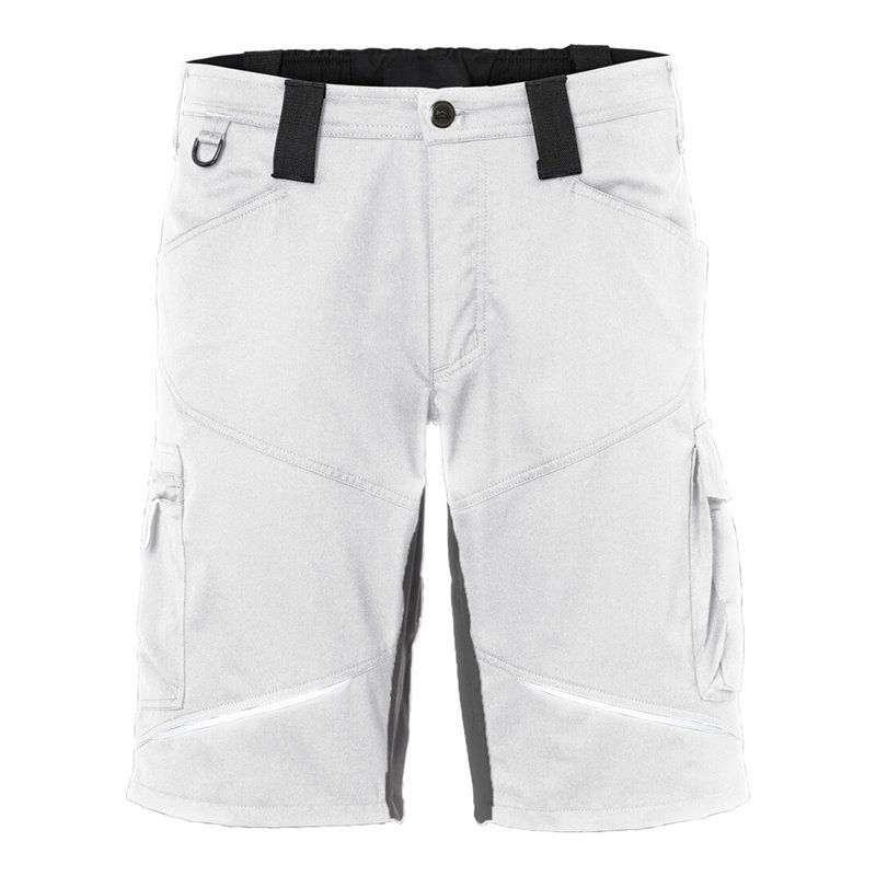 Kübler Stretchshorts ACTIVIQ weiß/anthrazit Form 2950
