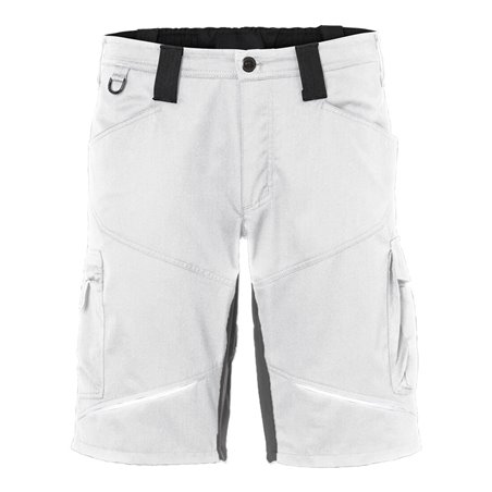 Kübler Stretchshorts ACTIVIQ weiß/anthrazit Form 2950