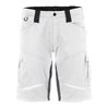 Kübler Stretchshorts ACTIVIQ weiß/anthrazit Form 2950