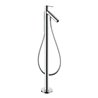 hansgrohe Wannen-Einhebelmischer Axor Starck A 156mm, bodensteh., m Pin-Griff, chr